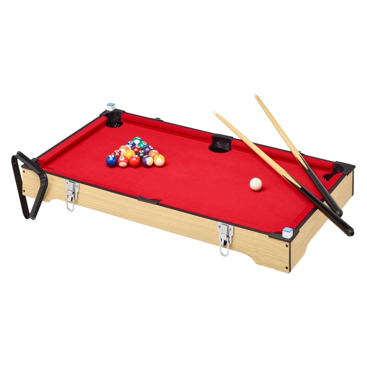 Kangui Table Multi Jeux 4 en 1 - Babyfoot Barres télescopiques - Billard - Ping Pong - Hockey