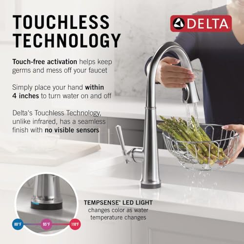 Image of Touch2O Technology Kitchen Faucet with Touchless Technology