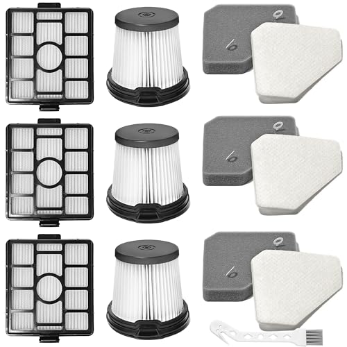 3-Pack HEPA Filter for Shark Cordless