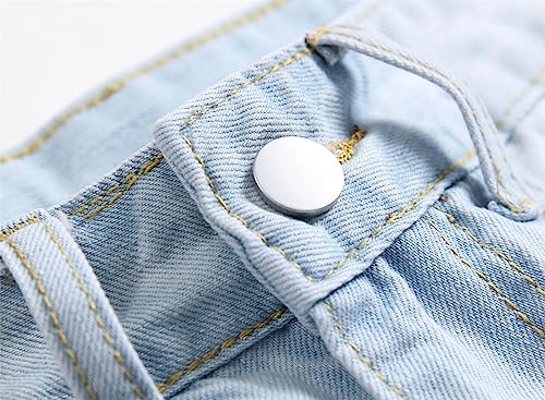 2023 Fashion Straight Tube New Men's Broken Knee Broken Pants Men's Jeans S Big and Tall 5014