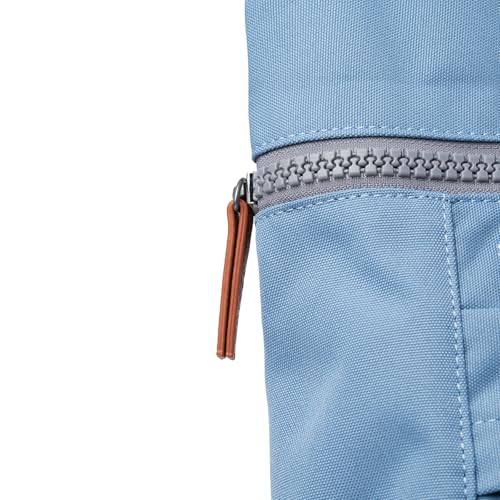 Sac à dos ROKA London compact en toile durable bleu rétro pour simplifier vos déplacements - 5