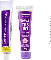Kit Clareador de Melasma com Ácido Retinóico e Protetor Solar Cor Nude - Original