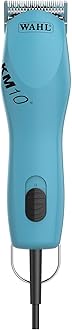 Wahl Dog Clippers, KM10 Two Speed Professional Dog Clipper, for All Coat Types, Corded, Precision Ground Blade, Pet Grooming, Trimming, Minimal Vibration & Ultra Quiet