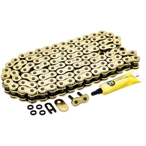 NICHE Gold 525 X-Ring Chain 106 Links with Connecting Master Link