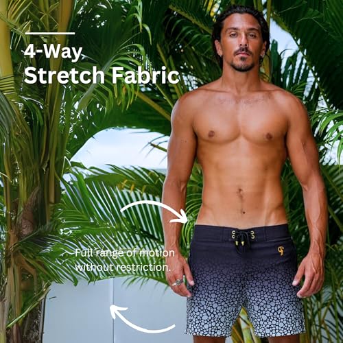 Tucann Men's Trunks Compression Liner Quick Dry Zipper Pocket Chlorine Resistan 4 Way Stretch Swim Shorts for Men3