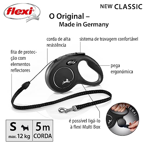FLEXI Guia New Classic Corda P - Preto