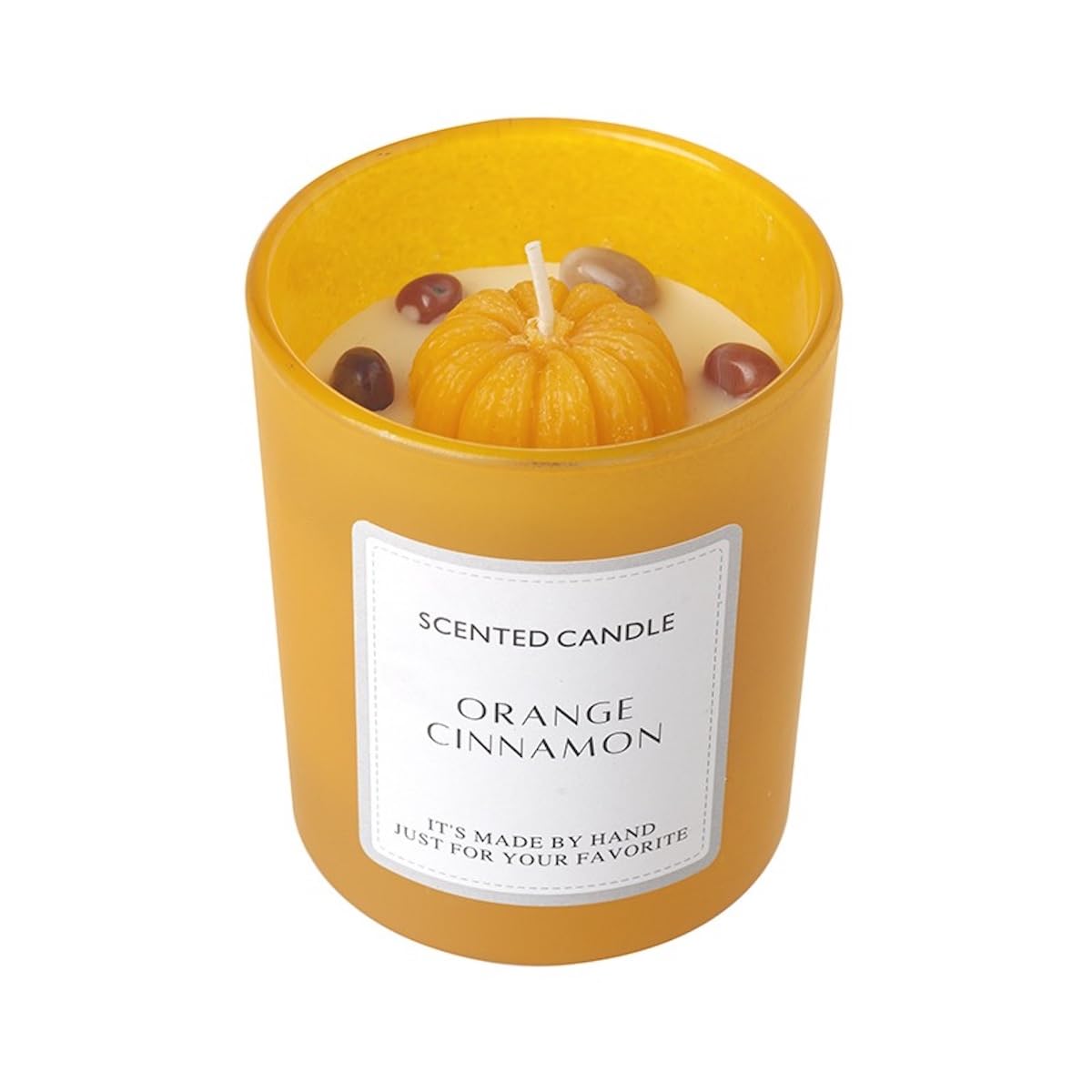 Heaven Sends Orange Cinnamon Pumpkin Halloween Candle