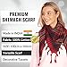 LOVARZI Desert scarf Arabic Colourful Multi Coloured Arab Red Keffiyeh Shemagh Neck Head Fashion Scarves for Women & Men - Face Scarf Gift for boys and girls