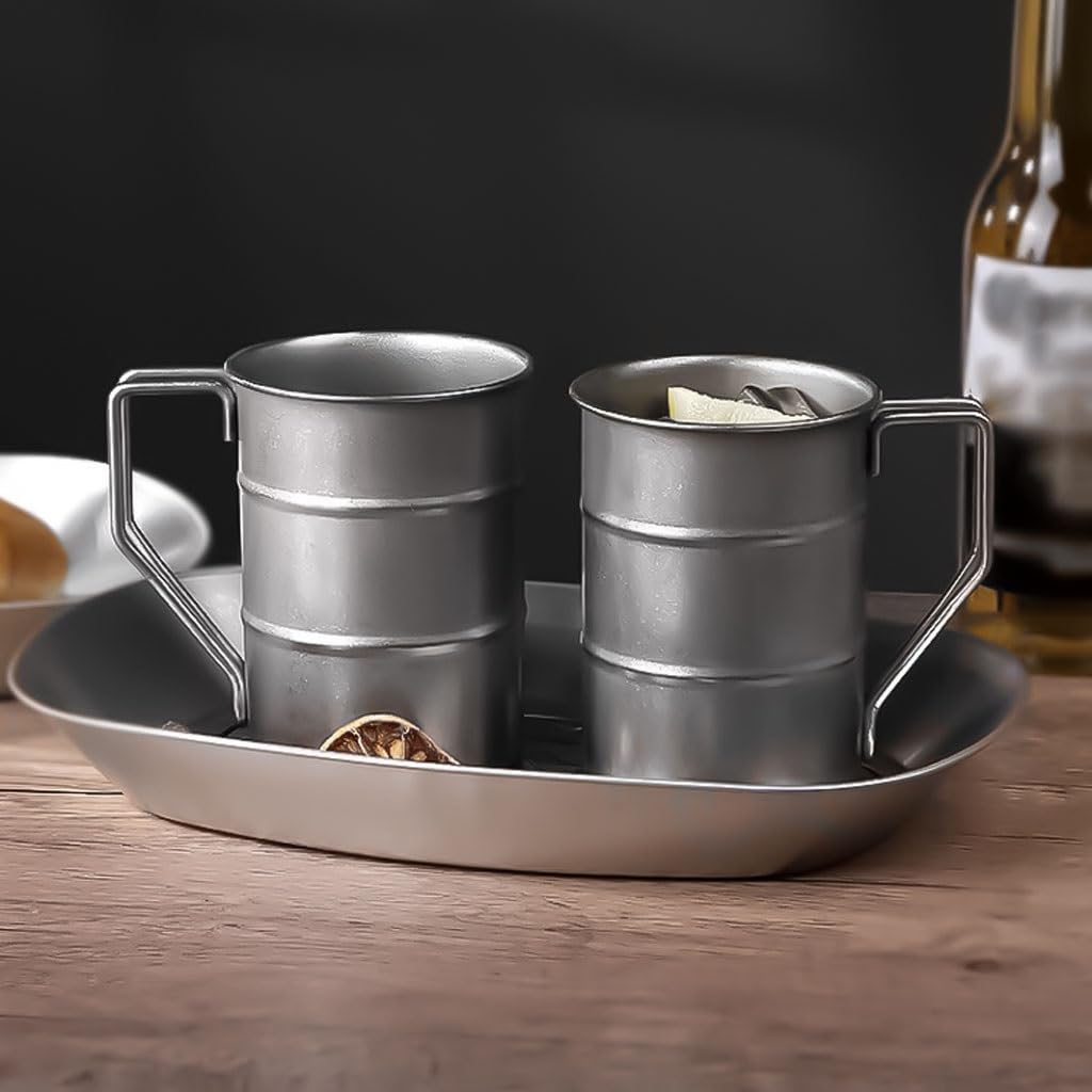 Secchiello per birra con manici, 2 pezzi, per feste, vino, birra, club, bar, matrimoni, bevande, secchi,