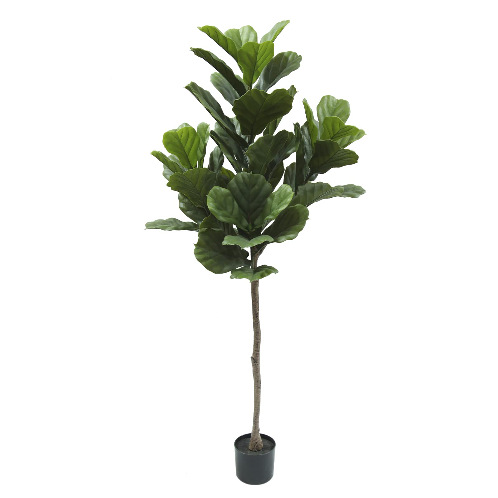 Melli Welli Artificial Fiddle Leaf Fig Tree 5FT Tall Fake Fiddle Leaf