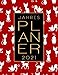 Produktbild Jahresplaner 2021: XXL Kalender 2021 DIN A4 I 1 Seite pro Tag + Weitere Extras I 400 Seiten I Endlich genügend Platz zum Planen, Organisieren und Notieren! I Edition Katze Rot