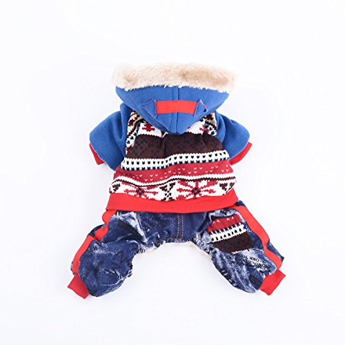 Pull d'hiver tricoté pour chien et chat frileux contre les frissons