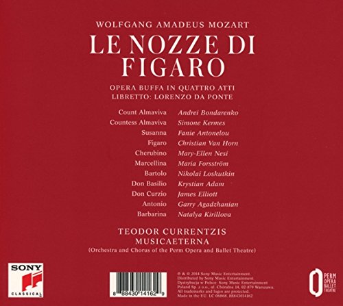 Vista 2 de Mozart Le nozze di Figaro