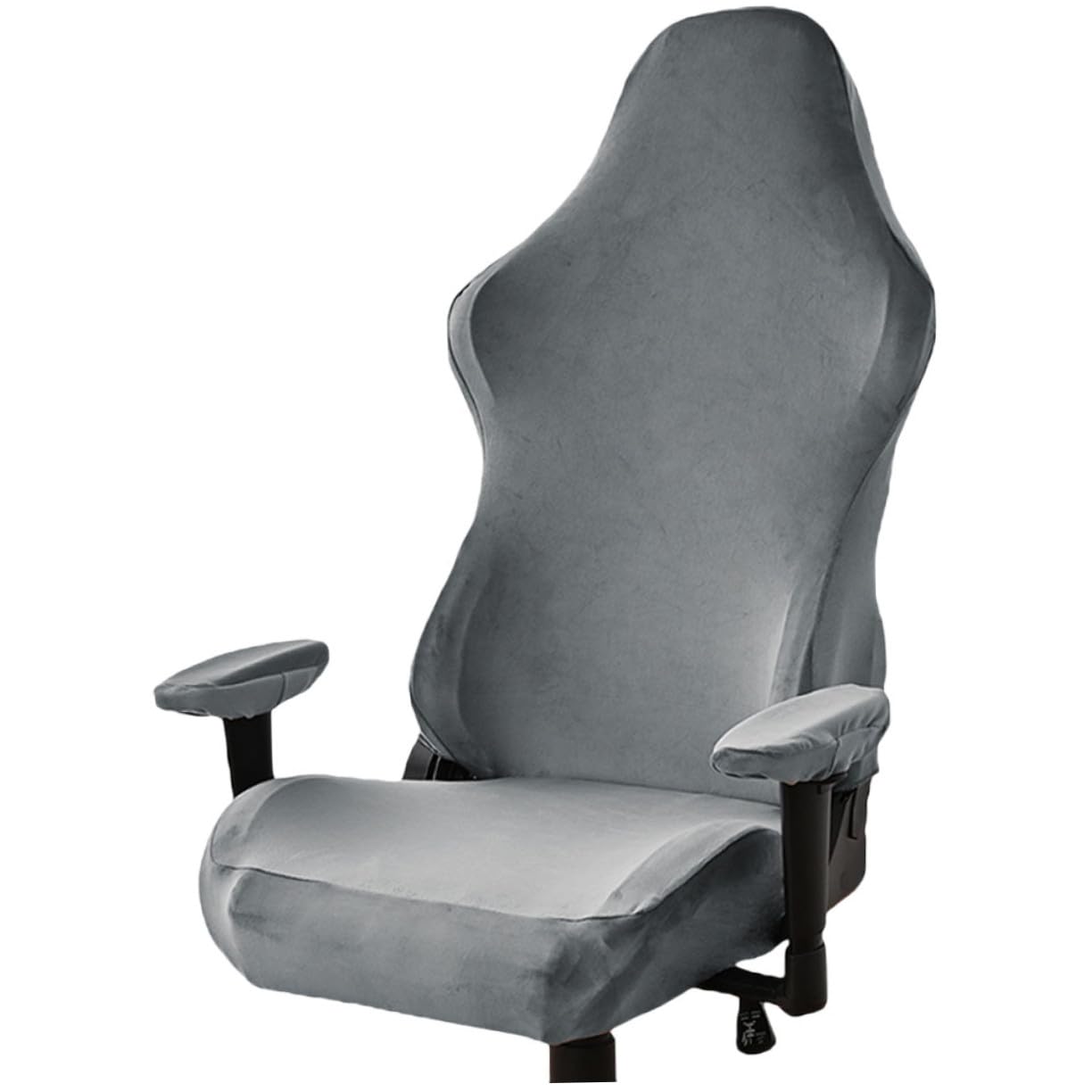 Housse de chaise gaming en spandex premium pour confort et protection de fauteuil