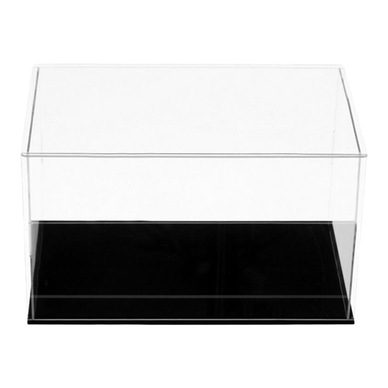 Transparente Organizer-Box, Acryl-Vitrine für Druckguss, Auto-Modell, Statuen, Puppen, 35 x 20 x 15 cm