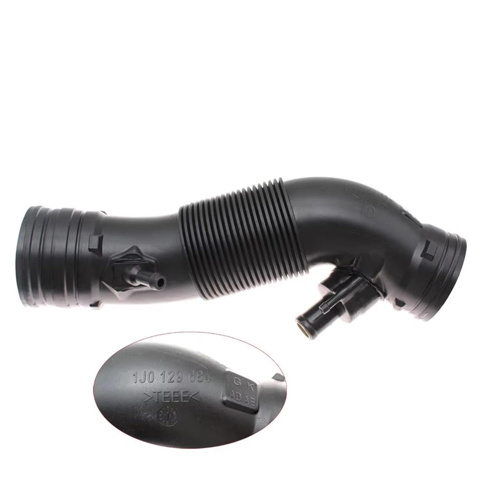 Manguera de admisión de Aire del Motor 1J0129684G para Golf 2.0 1999 2000 2001 1J0129684GK Flujo de admisión de Filtro de Aire