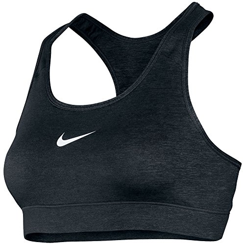 Nike Womens Pro Compression Sports Bra Black/White 410631-010 Size Large