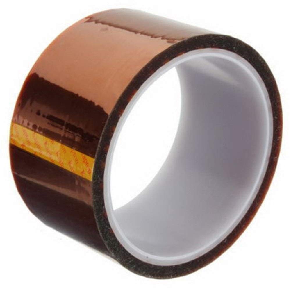 GXSLT 1PC professional100ft Heat Resistant High Temperature High insulation electronics industry welding Polyimide Kapton Tape L*5 (Color : 30M, Size : 50mm)