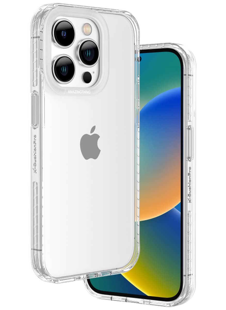 Amazing Thing Titan Pro Drop Proof designed for iPhone 14 PRO case cover - Clear