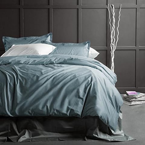 Solid Color Egyptian Cotton Duvet Cover Set Cover