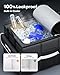 HOTOR Trunk Organizer - Car Organizer with Built-In Leakproof Car Cooler, Collapsible Trunk Organizer with Cooler for Car, SUV, Sedan, with Base Panel (3 Compartments, Black),31.9
