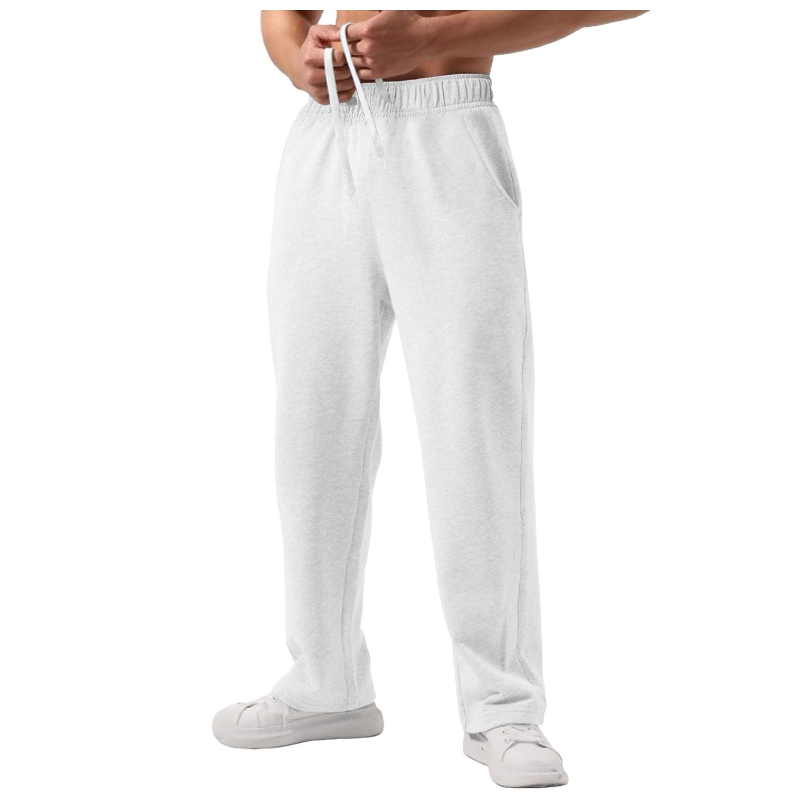 Per Uomo Pantaloni Da Tuta Pantaloni Da Tuta A Gamba Larga Pantaloni Pantaloni In Velluto A Coste Pantaloni Larghi Coulisse Elastico In Vita Semplice  P11503901