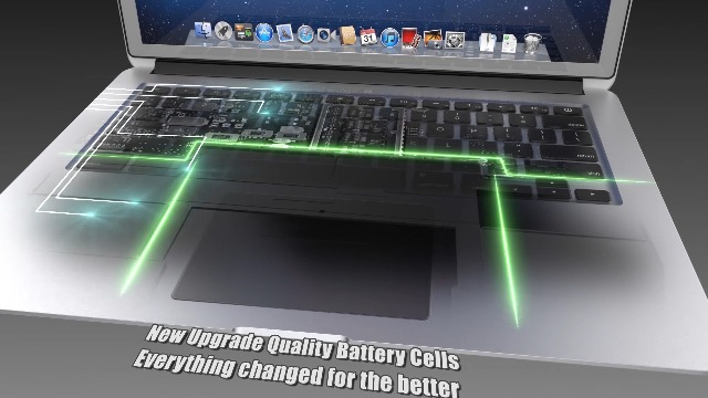 ［新品バッテリー］Apple MacBook 12inch 2016/450 Apple A1527 Battery for MacBook Retina 12in - Black for sale