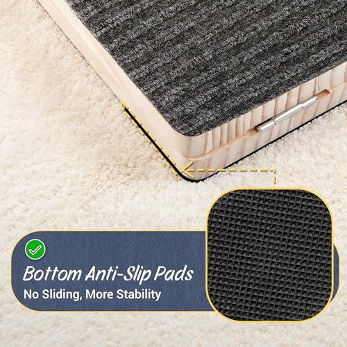 3-Pack Rayki Adjustable Pine Wood Foldable Dog Stair Ramp Wedges w/ Non-Slip Pads $35.99 + Free Shipping + 40% Off Code O4ILG0O3 - image 8