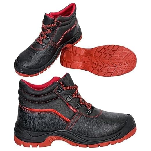 ART.MAS Arbeitsschuhe Sicherheitsschuhe Schutzschuhe Stahlkappe Leder S1 (Classic-T) (42)