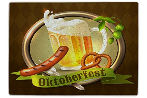 Preisvergleich Produktbild LEotiE SINCE 2004 Puzzle Urlaub Reisebüro Oktoberfest Bedruckt 120 Teile