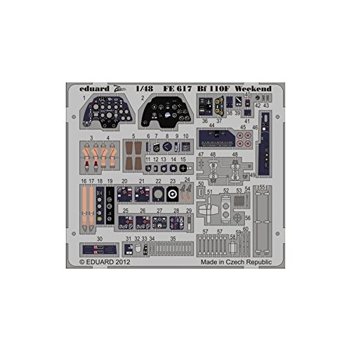 Eduard Photoetch (Zoom) 1:48 - Bf 110F Nachtjager