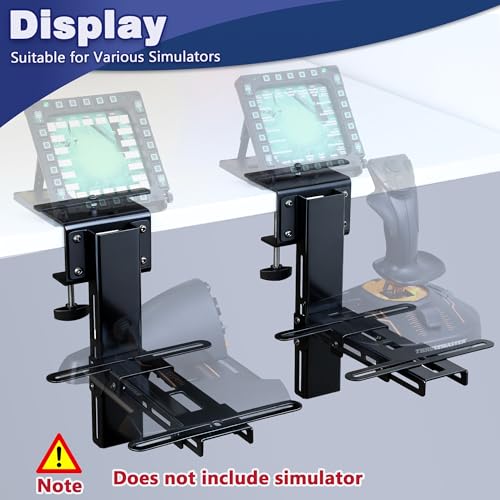 XRhinorth 2PCS Hotas Mount, Desk Mount for Flight Sim Game (2PCS) by XRhinorth - Used condition - Image 3
