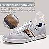 ARRIGO BELLO Mens Casual Shoes Trainers Sneakers Walking Gym Jogging Fitness Athletic Shoe Size 7-11 (Blue Brown, 9.5) #3