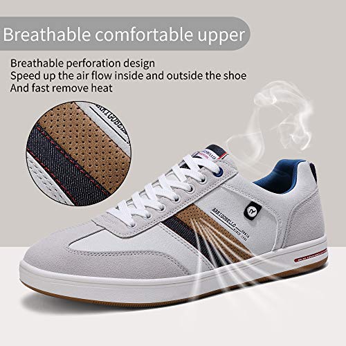 Ax Boxing Mens Casual Shoes Fashion Sneakers Breathable Comfort Walking Shoes For Male(Navy Blue, Numeric_9) #TOP4