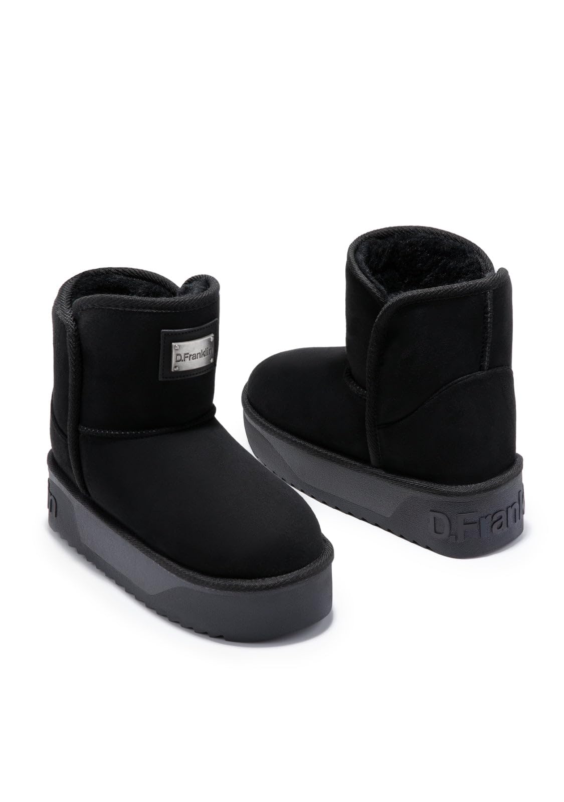 D.Franklin - Bottes Australiennes d'Hiver pour Femme avec Doublure en Fourrure - Nordic Trk