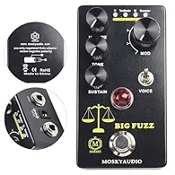 【Based on Electro-Harmonix Big Muff PI circuit】This guitar effects pedal is designed based on the well-known Electro-Harmonix Big Muff PI circuit, ensuring exceptional distortion and fuzz effects for your electric guitar. 【Effect Type: Distortion/FUZ...
