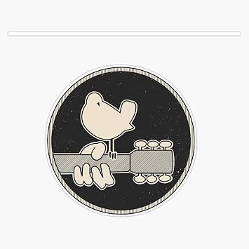 Woodstock 1969 Original Vinyl Decal Bumper Sticker 5"