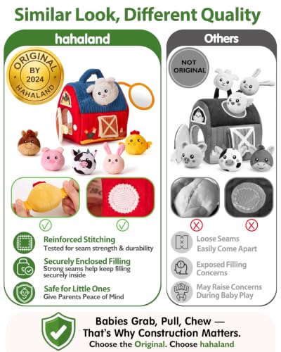 Surprise Barn Stuffed Farm Animals Plush - image 7