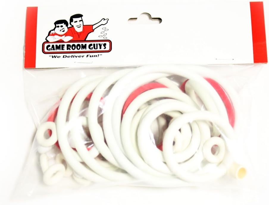 Game Room Guys Williams Laser Ball Pinball White Rubber Ring Kit