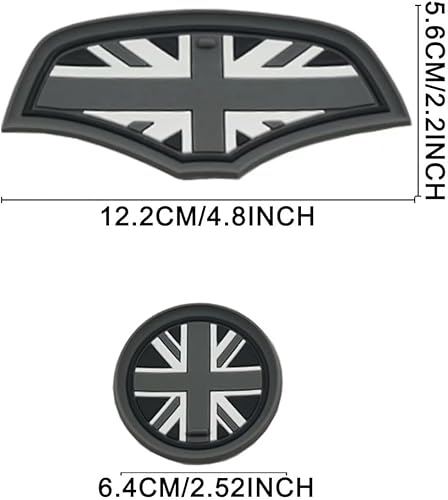 Miniatura 3 de Mini F55 F56 - Portavasos para automóvil, juego de 3 posavasos antideslizantes, caja de almacenamiento de silicona a prueba de golpes para Mini