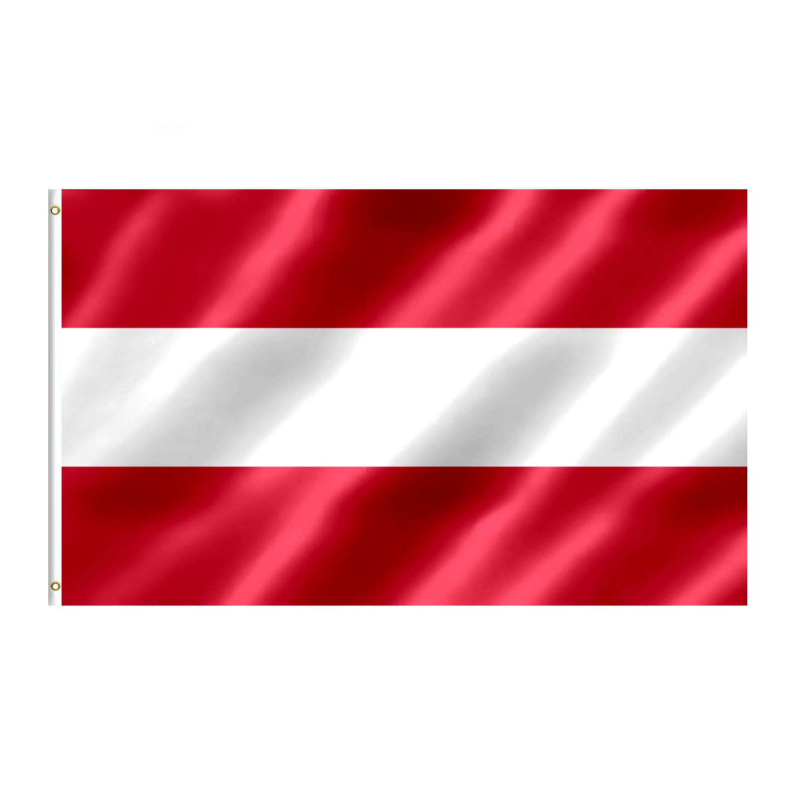 Austria Flag 3x5 FT Austrian Flag With Brass Grommets Fade Proof For Outdoor Decor(Austria)