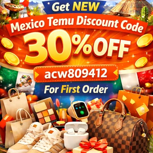 『₪(Get NEW) Mexico Temu Discount Code [{"acw809412"}] 30% off For First Order』のカバーアート