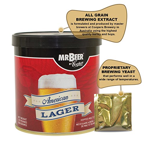 Mr. Beer American Lager Craft Beer Making Kit #TOP2