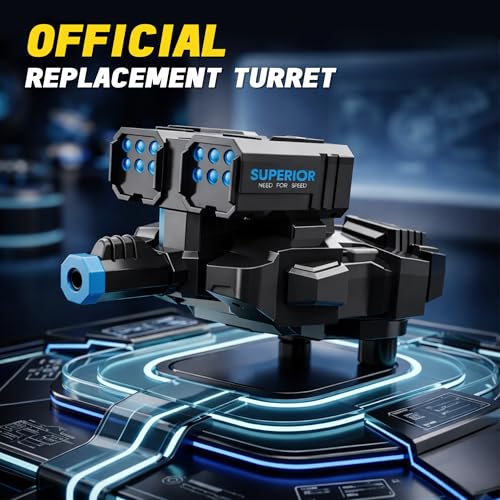 Image of RC Tank Launcher Module Replacement for Remote Control Stunt Car, Shooting Launcher Head Attachment for Battle Tank Toy Vehicle, Kids RC Toy Accessory Spare Part