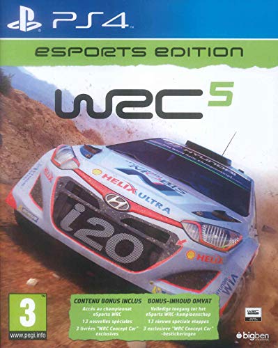 Bigben Interactive WRC 5: eSports Edition, PS4 vídeo - Juego (PS4, PlayStation 4, Racing, Modo multijugador, E (para todos))