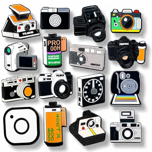Breloques appareil photo pour customiser vos sabots et sacs