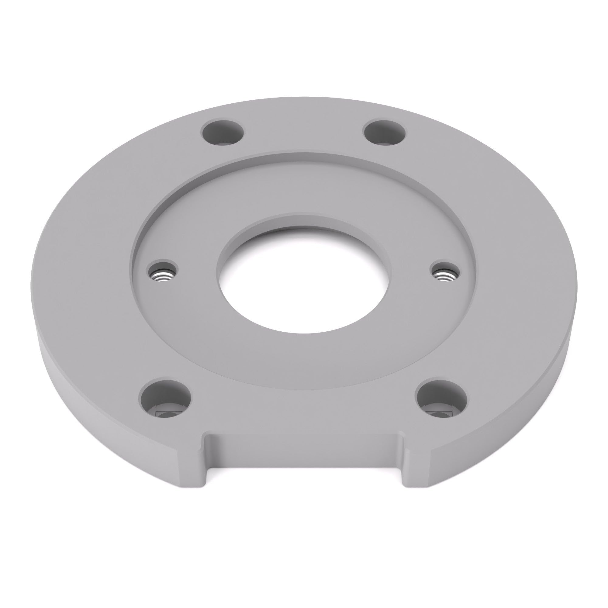 Priwas Base Plate/Adapter Plate For Template Guide Bushes Compatible With Bosch Gkf 18V-8 | Subbase Compatible With Bosch Trimmers
