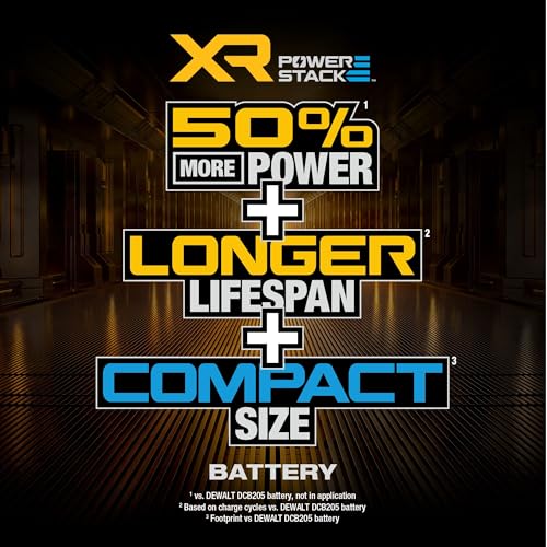 Image of DEWALT 20V MAX XR POWERSTACK 3.5 Ah Power Tool Battery (DCBP320)