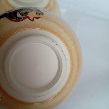 茶道具　宮地英香　風神雷神茶碗一双　共箱 Amazon.co.jp: 宮地英香 風神雷神 茶碗 一双 : 文房具・オフィス用品