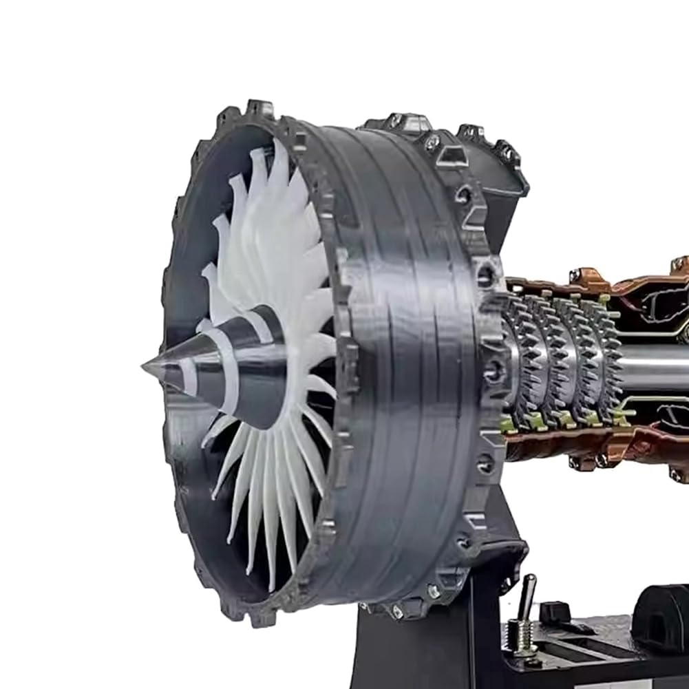 Motore Turboventola 900 per Modellino di Aeromobile Kit Motore per Modellino di Aeromobile Motore Turbogetto 900 Replica Motore per Aerei Sovralimentato